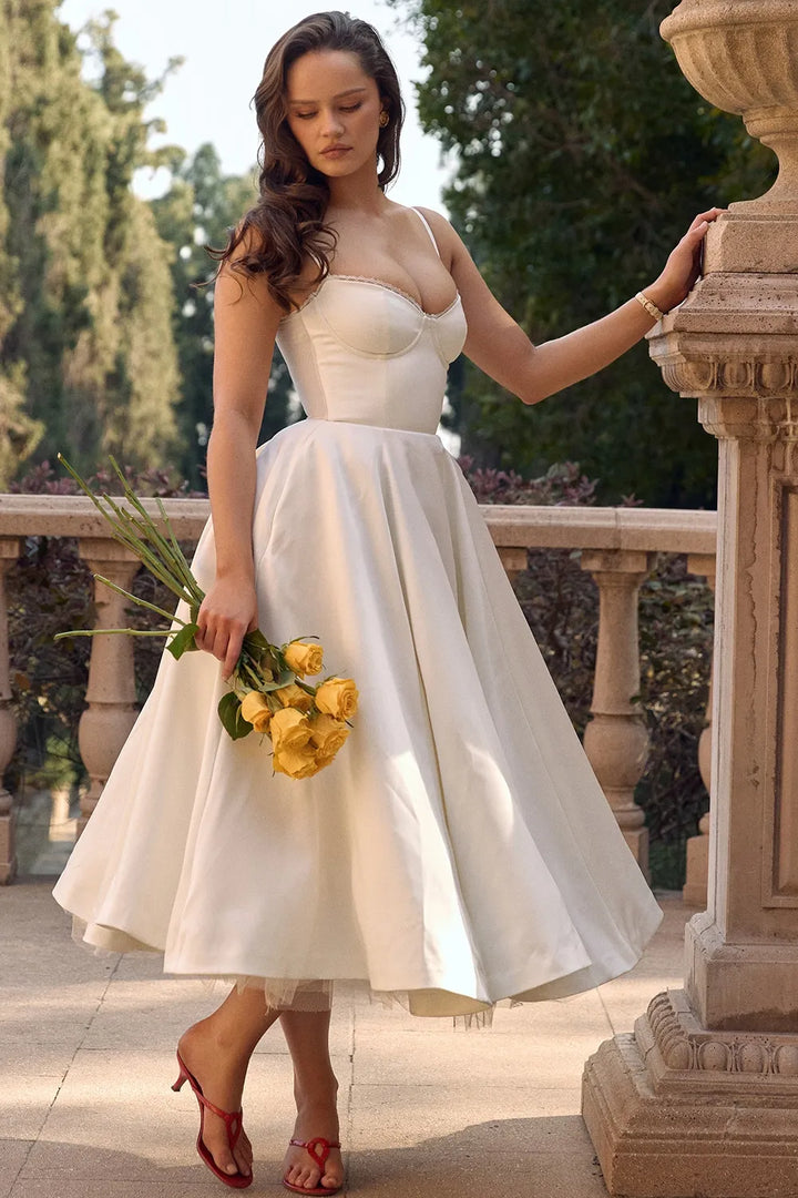 Cordelia | Robe Accent Tulle Délicat