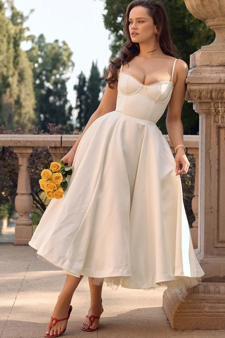 Cordelia | Robe Accent Tulle Délicat