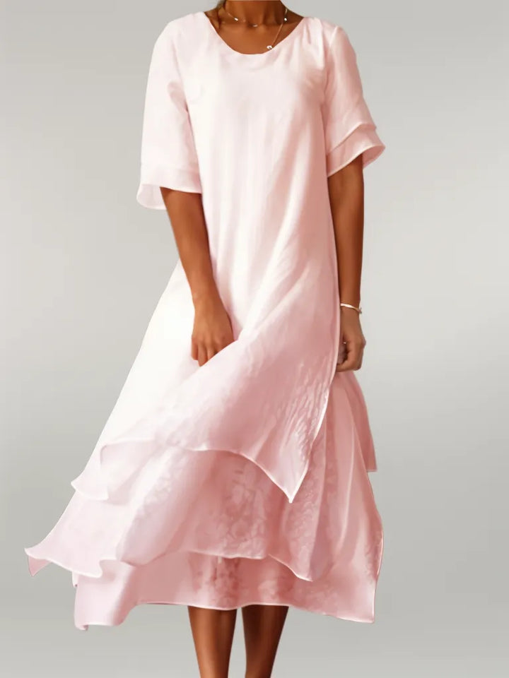 Abigail™ - Robe à Col V Irregulier
