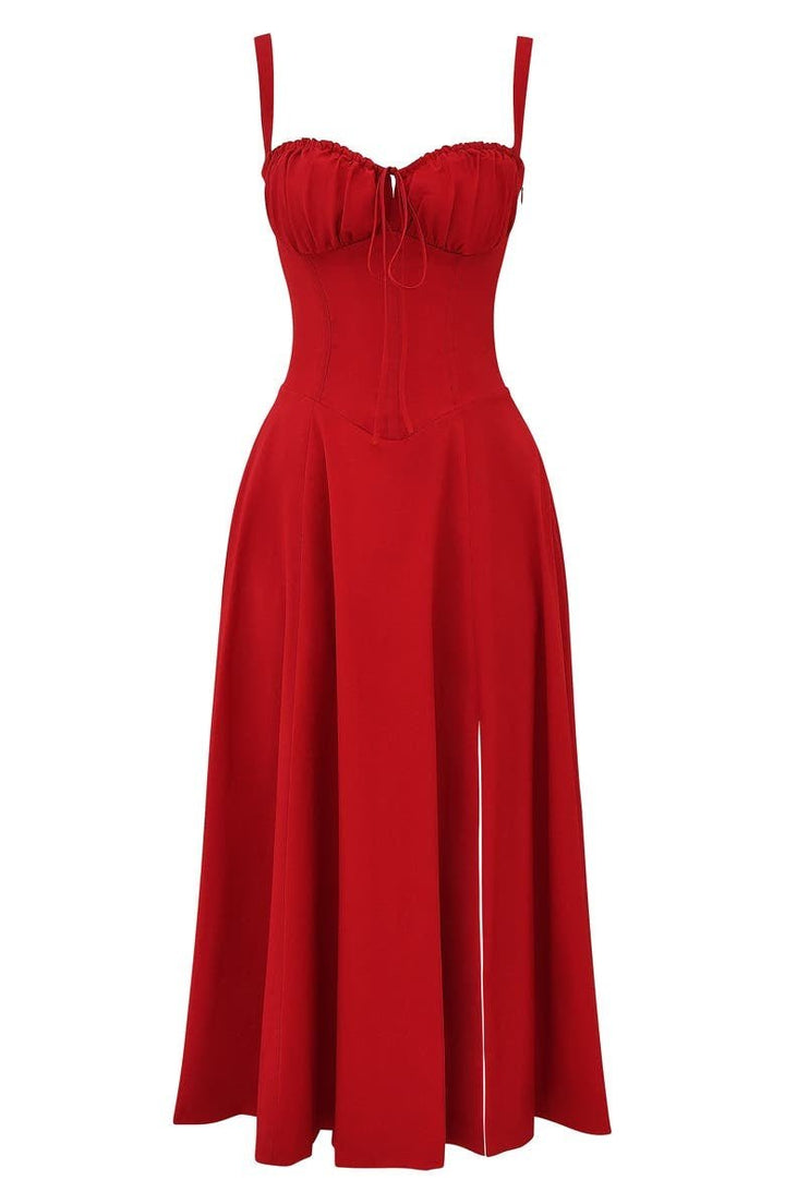 Alina | Robe Élégante à Taille – Flatteuse & Chic