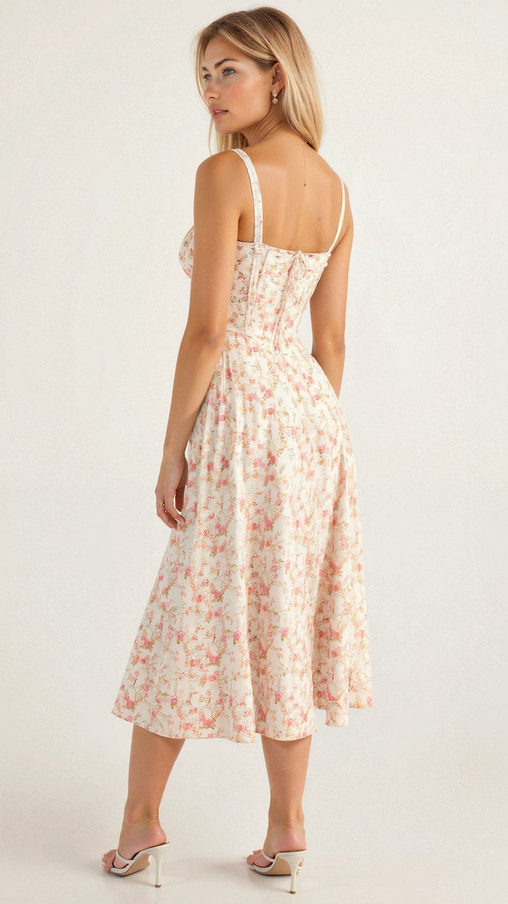 Alina | Robe Élégante à Taille – Flatteuse & Chic