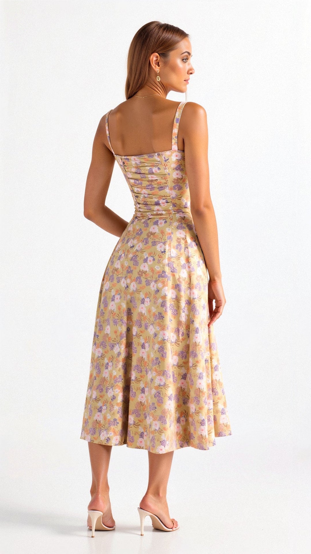 Alina | Robe Élégante à Taille – Flatteuse & Chic