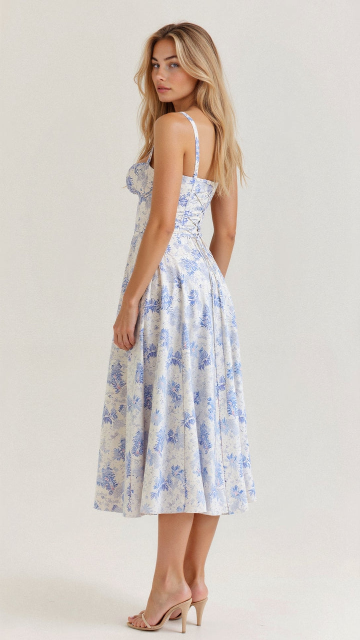 Alina | Robe Élégante à Taille – Flatteuse & Chic
