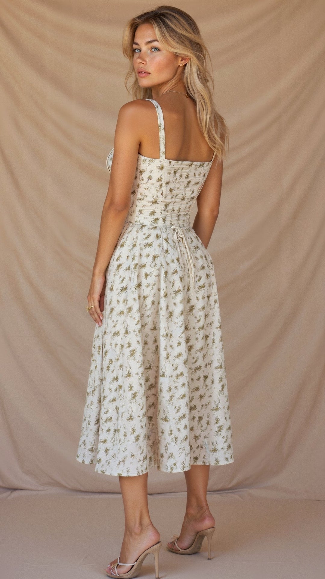 Alina | Robe Élégante à Taille – Flatteuse & Chic