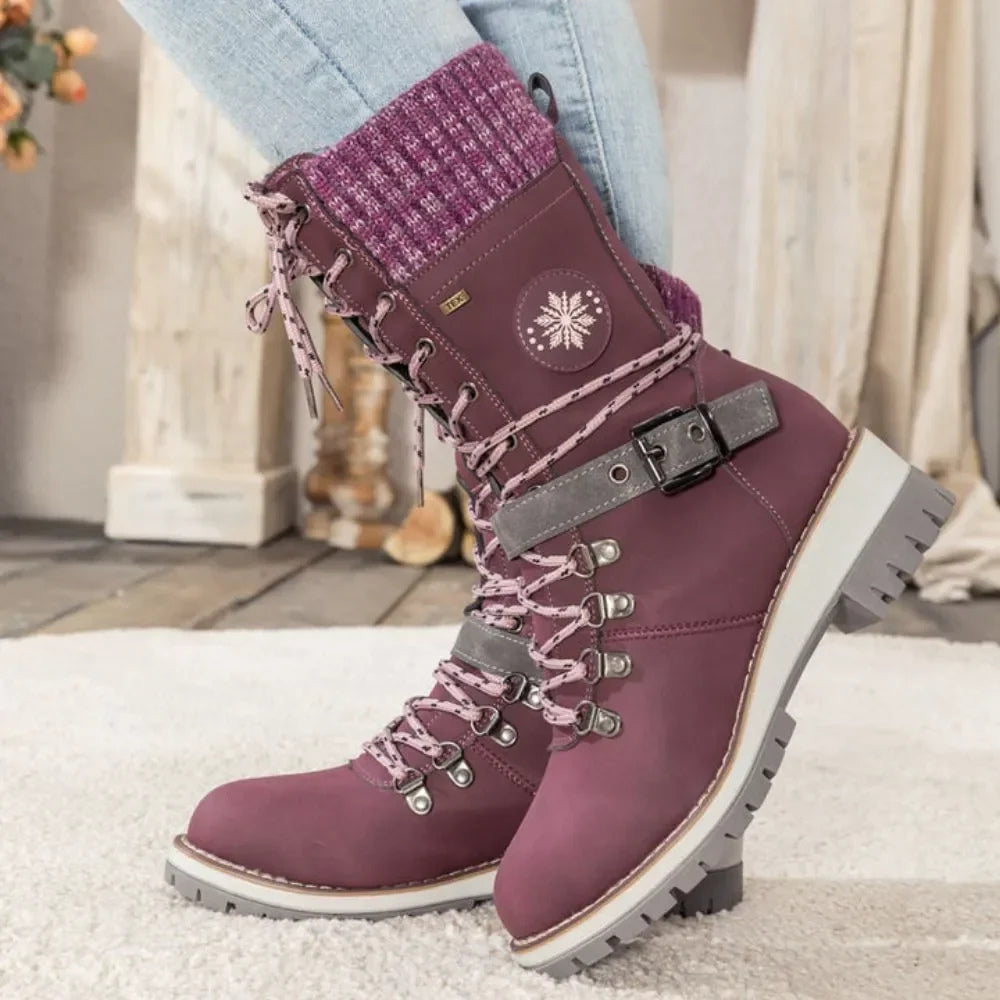 Ava | Bottes d'Hiver Thermiques Imperméables pour Femmes