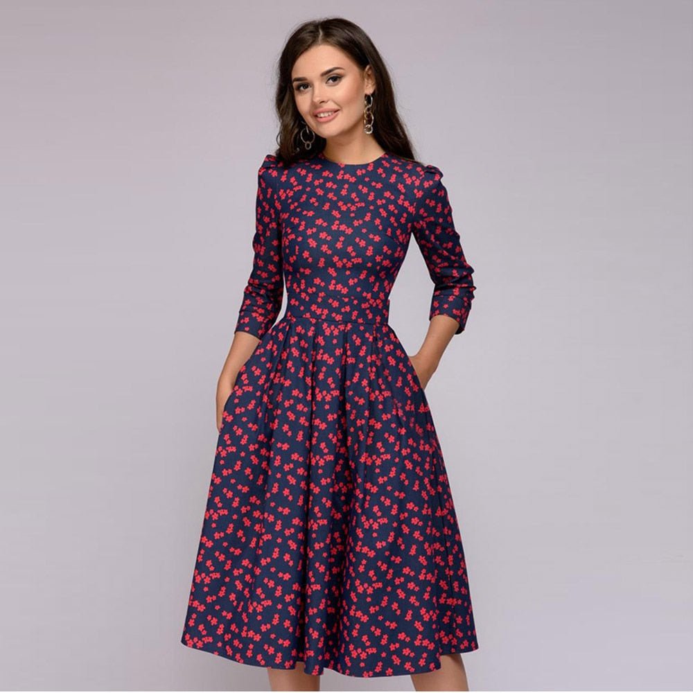 SIBYLLE I ROBE FLORALE ÉLÉGANTE