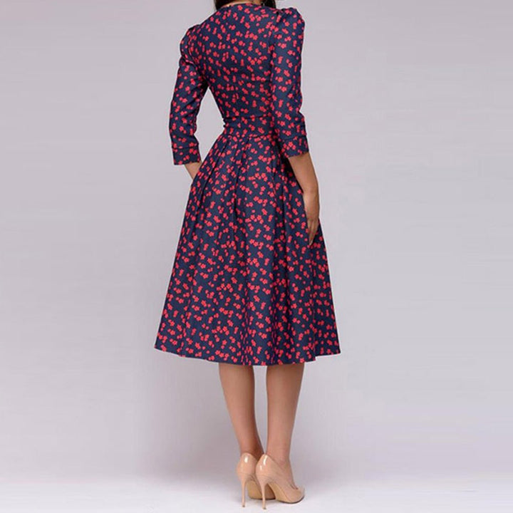 SIBYLLE I ROBE FLORALE ÉLÉGANTE