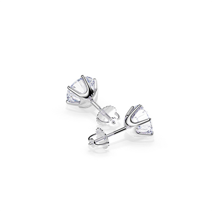 Boucles d'oreilles Tera | Or blanc