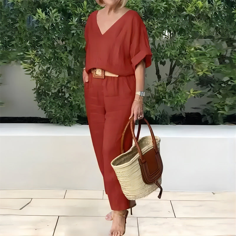 Claire - Luxe Détente Ensemble Deux-Pièces
