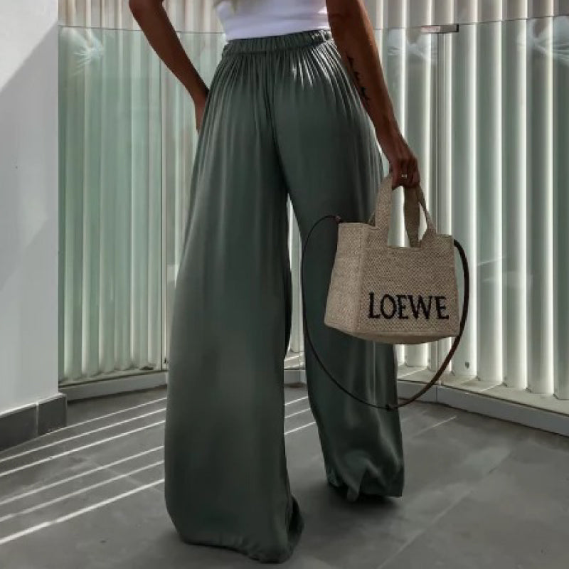 Anora - pantalon large élégant