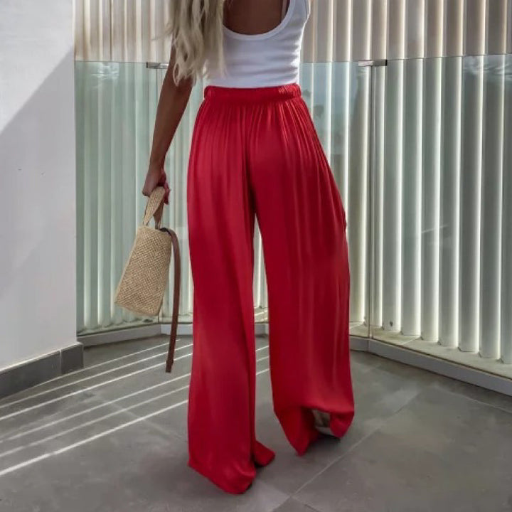 Anora - pantalon large élégant