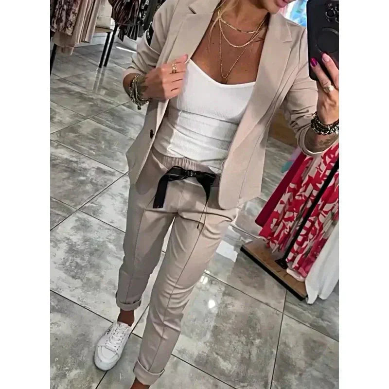 Valeria – Ensemble Tailleur Élégant pour Femmes