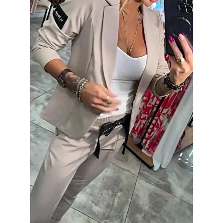 Valeria – Ensemble Tailleur Élégant pour Femmes