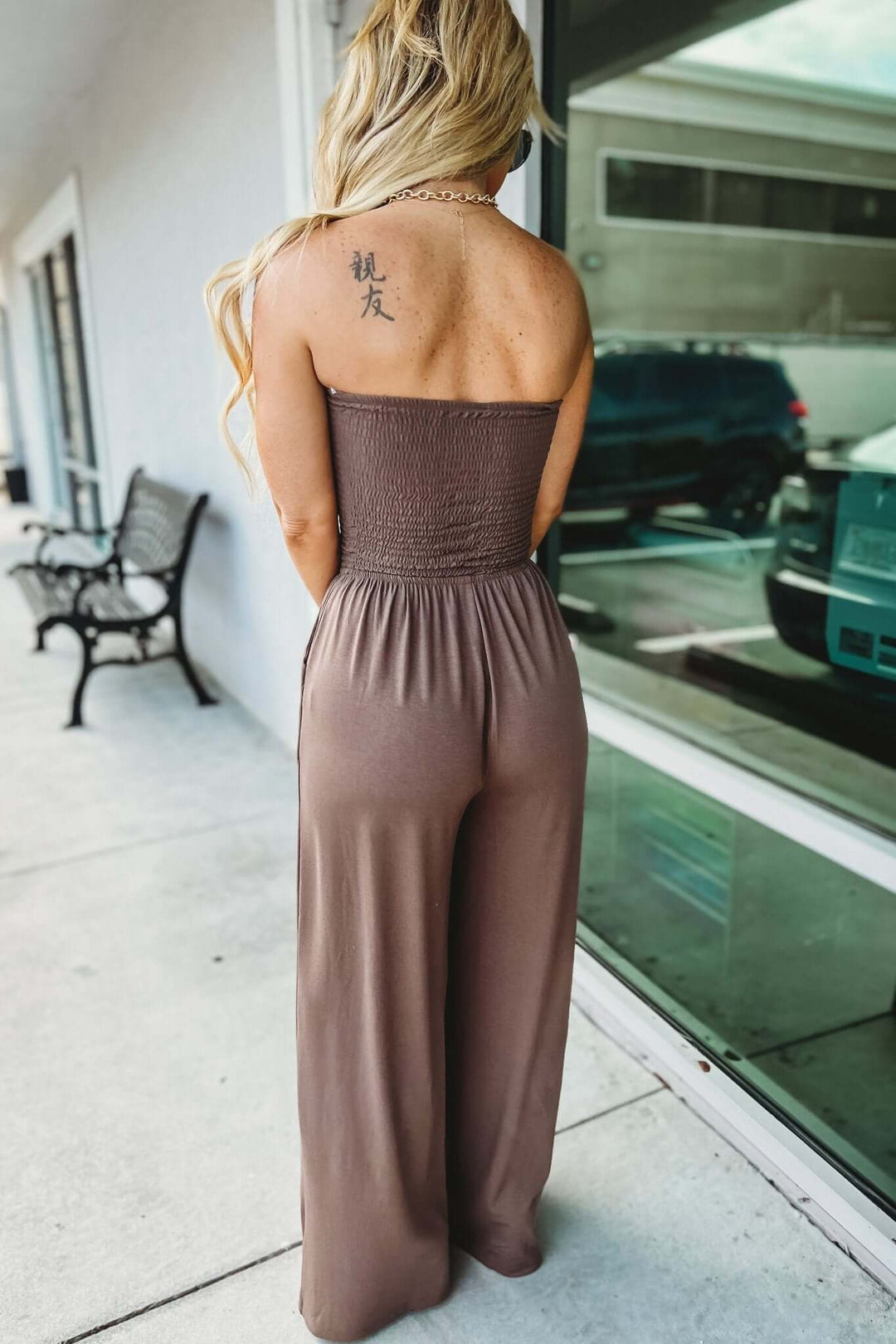 Jasmin – Combinaison Tendance Décolleté